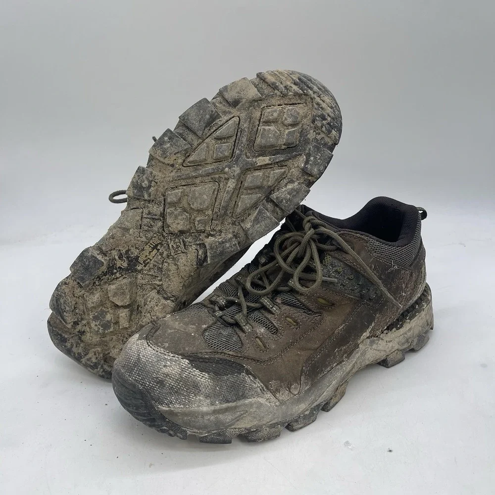 Irish Setter Work Shoes Mens 12 D 83104 Leather Waterproof Steel Toe Hiking